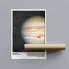 Framed Jupiter poster