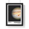 Framed Jupiter poster