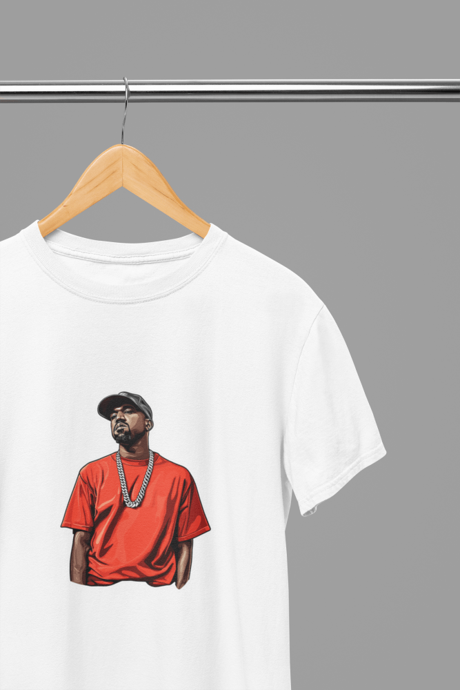 Kanye West T-Shirt/Sweatshirt - Poster Kingz - S - Design 1 T-Shirt - White