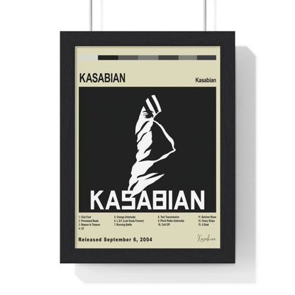 Kasabian Album Cover Poster - Poster Kingz - A5 (unframed) - Vintage - Kasabian