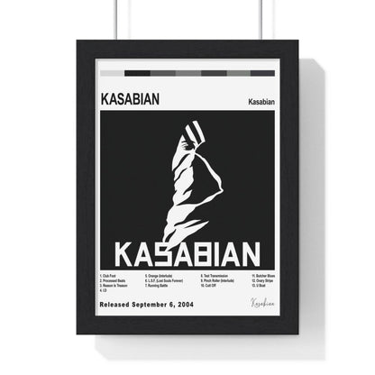 Kasabian Album Cover Poster - Poster Kingz - A5 (unframed) - White - Kasabian