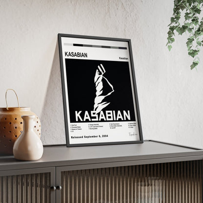 Kasabian Album Cover Poster - Poster Kingz - A5 (unframed) - White - West Ryder Pauper Lunatic Asylum