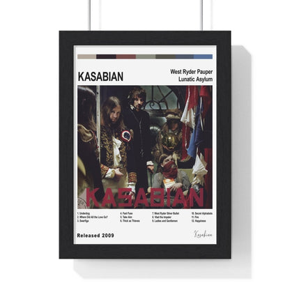 Kasabian - West Ryder Pauper Lunatic Asylum Album Poster - Poster Kingz