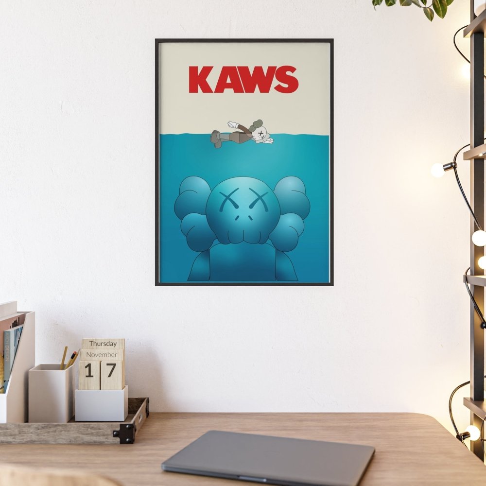 Kaws "JAWS" Poster - Poster Kingz