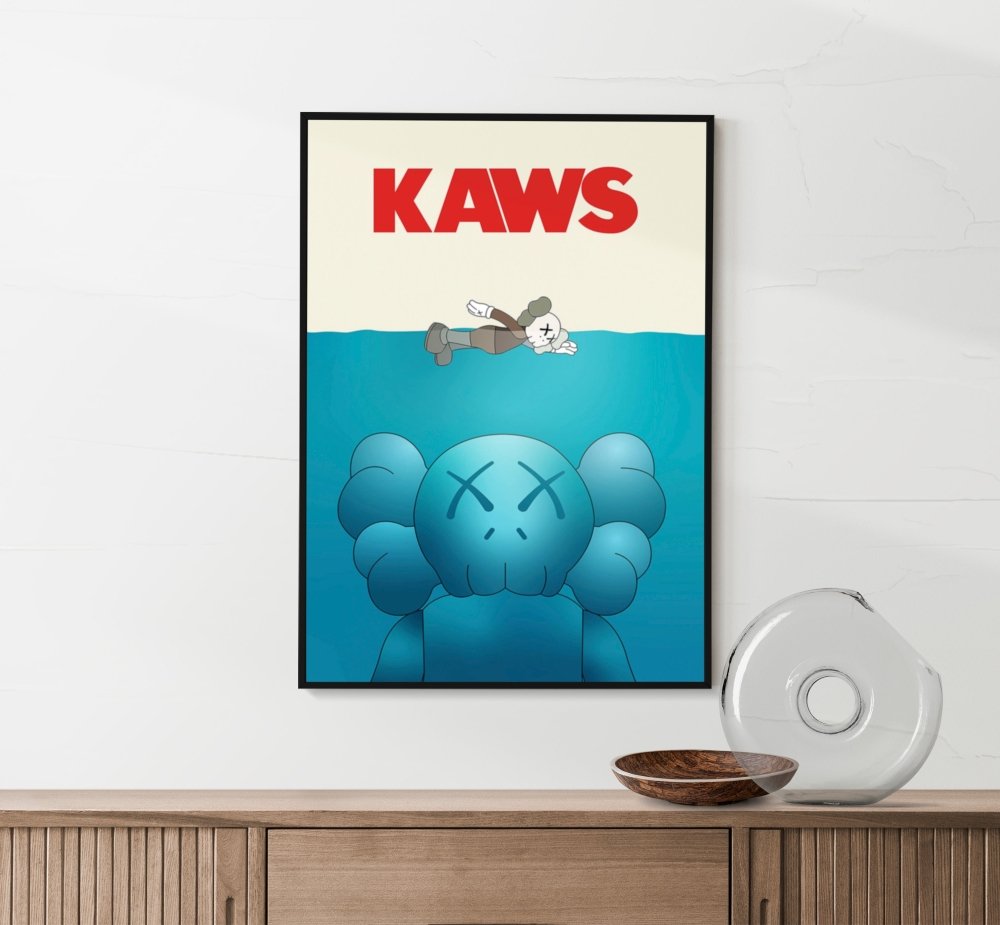 Kaws "JAWS" Poster - Poster Kingz