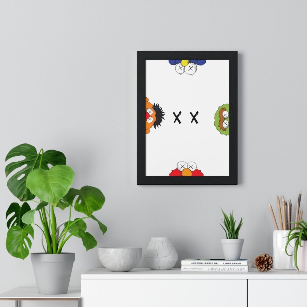 Kaws Sesame Street Poster - Poster Kingz