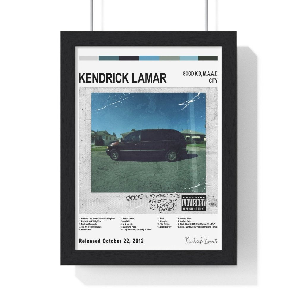 Kendrick Lamar Album Cover Poster - Poster Kingz