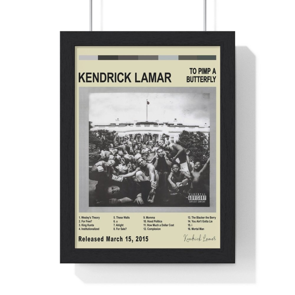 Kendrick Lamar Album Cover Poster - Poster Kingz