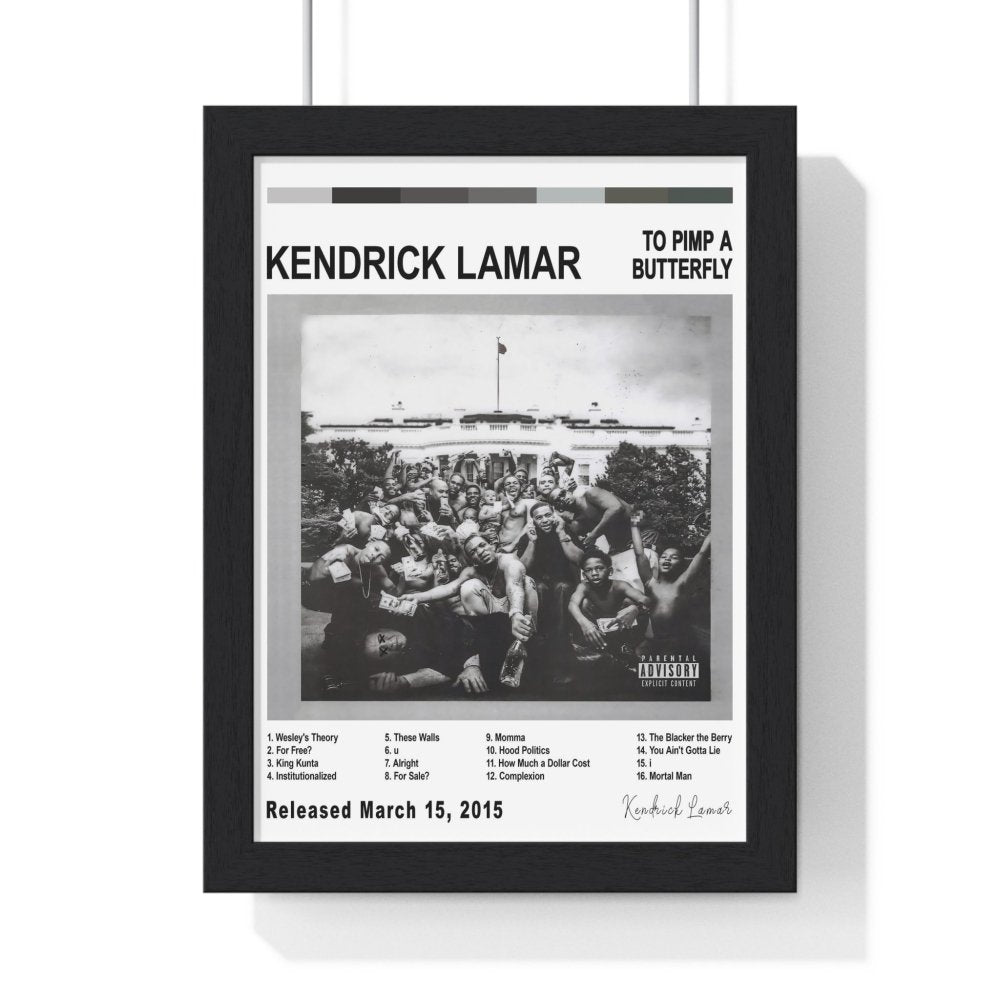 Kendrick Lamar Album Cover Poster - Poster Kingz