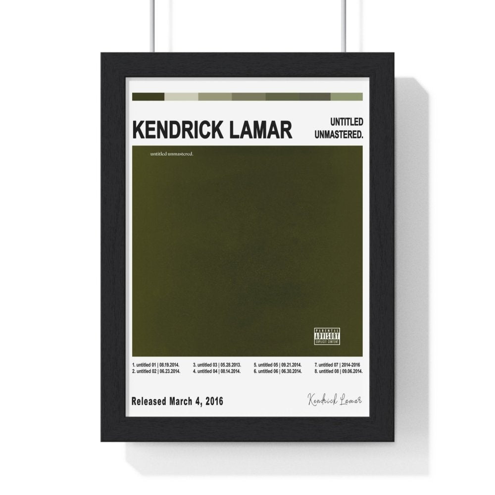 Kendrick Lamar Album Cover Poster - Poster Kingz