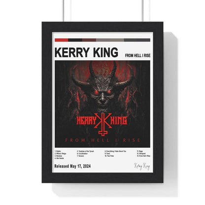 Kerry King - From Hell I Rise Album Cover Poster - Poster Kingz