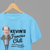 White t-shirt with Kevin's Famous Chilli Shirt - The Office Comfortable Cotton Blend front view