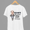 Red t-shirt with Kevin's Famous Chilli Shirt - The Office Comfortable Cotton Blend close-up
