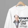 White t-shirt with Kevin's Famous Chilli Shirt - The Office Comfortable Cotton Blend close-up