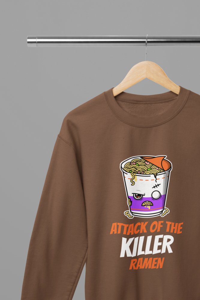 Killer Ramen Halloween Food T-Shirt/Sweatshirt - Poster Kingz