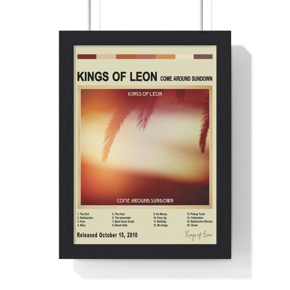 Kings of Leon Collection Album Cover Poster - Poster Kingz