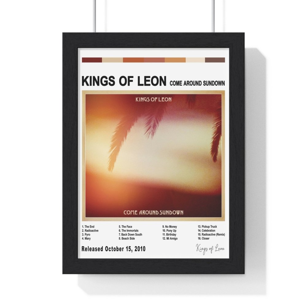 Kings of Leon Collection Album Cover Poster - Poster Kingz