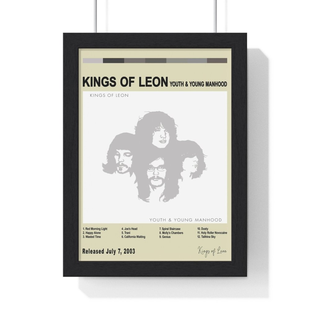 Kings of Leon Collection Album Cover Poster - Poster Kingz