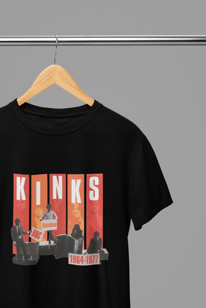 Kinks T-Shirt/Sweatshirt - Poster Kingz - S - T-Shirt - Black