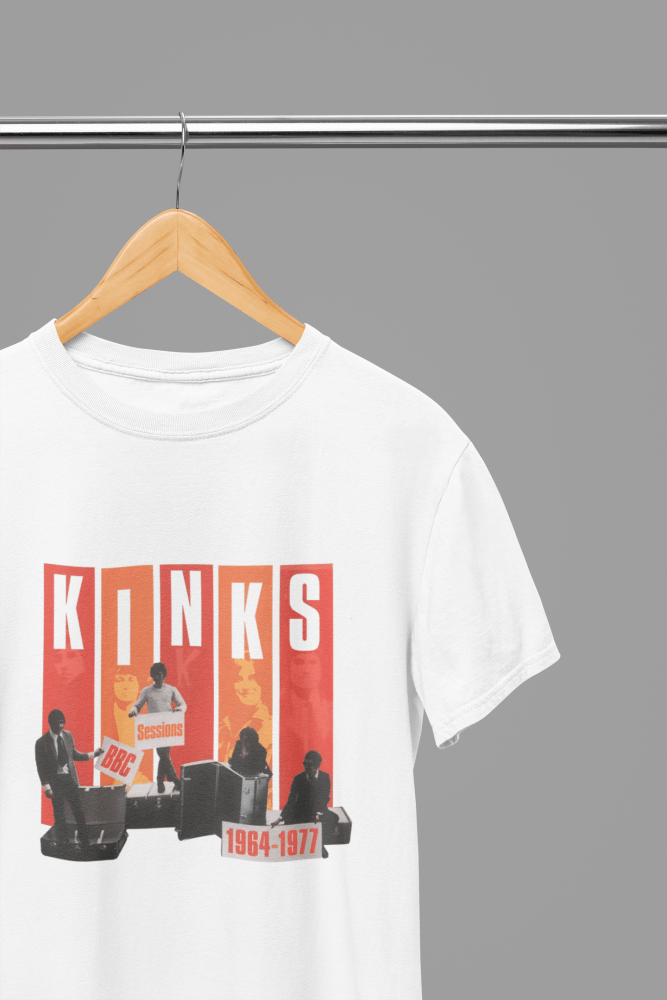 Kinks T-Shirt/Sweatshirt - Poster Kingz - S - T-Shirt - White