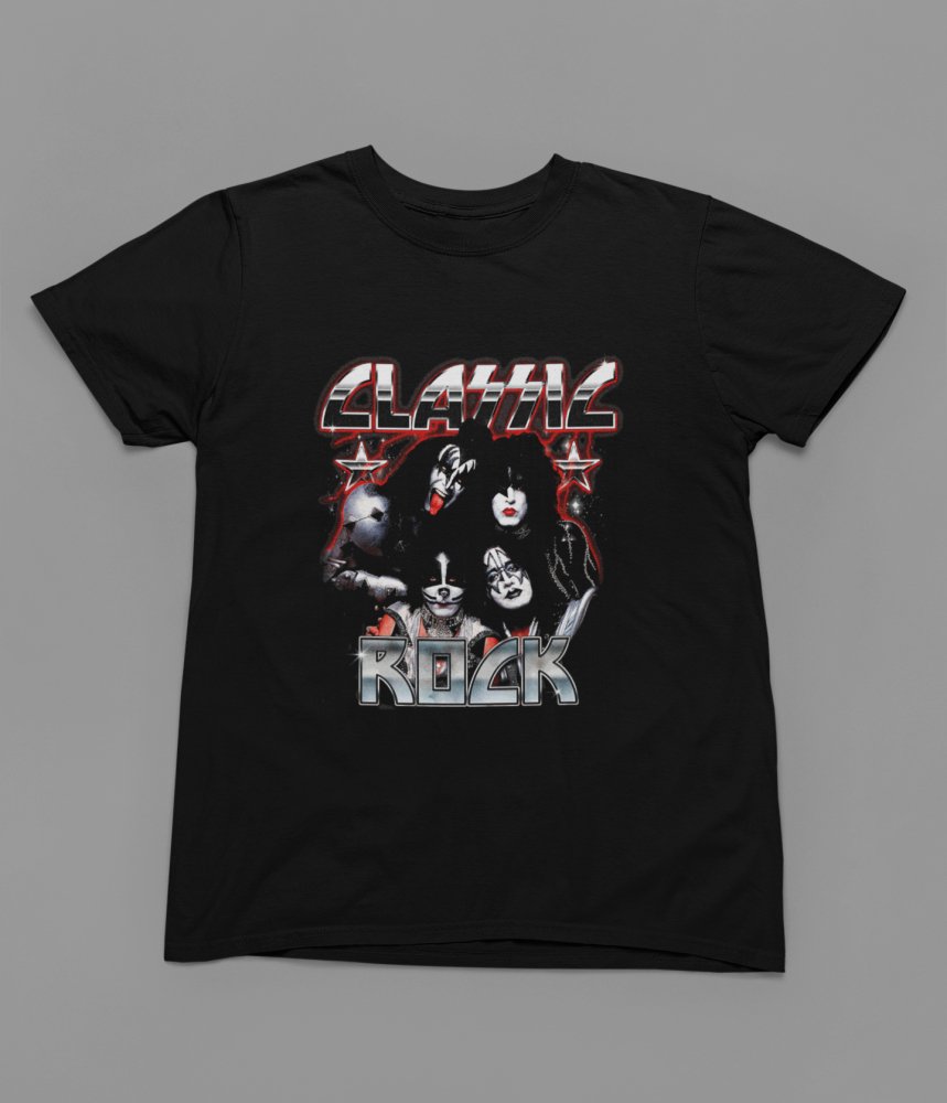 KISS Classic Rock Music T-Shirt - Poster Kingz