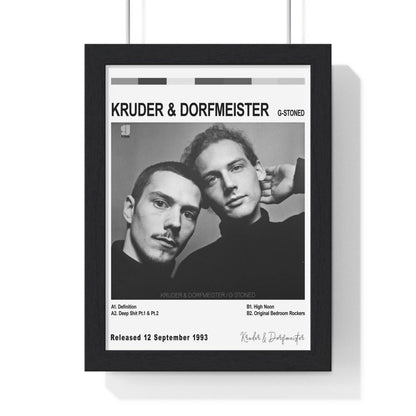 Kruder & Dorfmeister - G - Stoned Album Poster - Poster Kingz