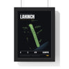 Lahinch 4th Hole print framed in a black frame, ready to hang
