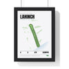 Lahinch 4th Hole White print framed in a black frame, ready to hang