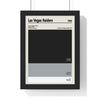 Las Vegas Raiders Colour Swatch Print