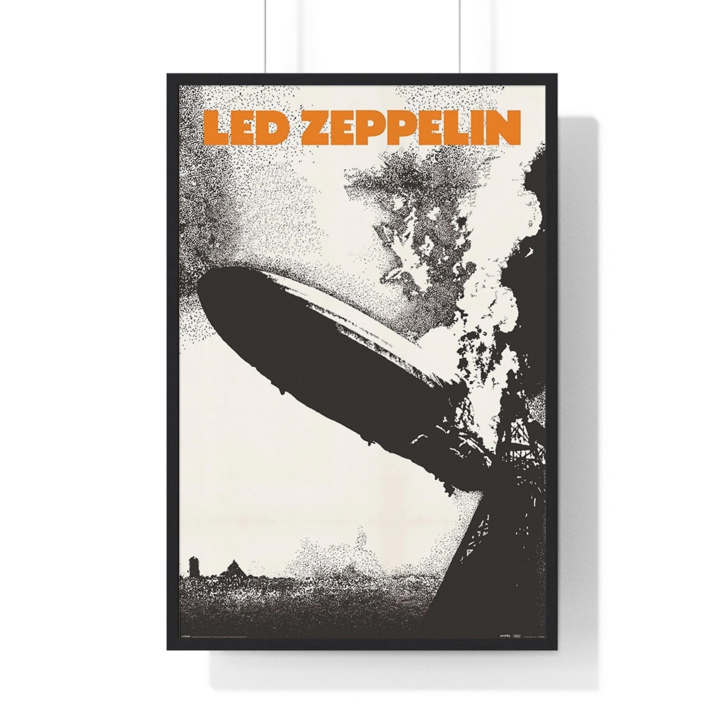 Framed Led Zeppelin Debut Album Artwork maxi poster