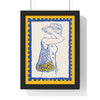 Framed Lemon Market Print - Mediterranean Kitchen print