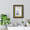 Framed Lemon Market Print - Mediterranean Kitchen print