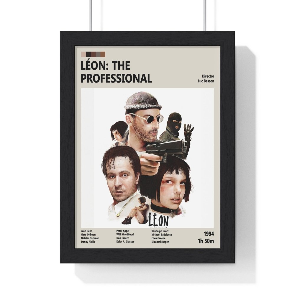 Léon: The Professional – Action Art Print - Poster Kingz - A5 (Poster) - 