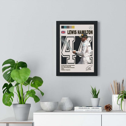 Lewis Hamilton F1 Poster - Poster Kingz