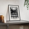 Library Reading Room Print - Home Office Wall Art framed and leaning on a sideboard