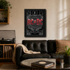 AC/DC Black Ice Framed or Unframed 30x40cm Music Poster - AC/DC wall art lifestyle wall mockup
