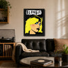 Blondie Punk Framed or Unframed 30x40cm Music Poster - Blondie wall art lifestyle wall mockup