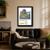 The Beatles Yellow Submarine Collector Print Framed or Unframed 30x40cm Music Poster - The Beatles wall art lifestyle wall mockup