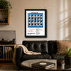 The Beatles A Hard Day's Night Collector Print Framed or Unframed 30x40cm Music Poster - The Beatles wall art lifestyle wall mockup