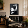 David Bowie Heroes Framed or Unframed 30x40cm Music Poster - David Bowie wall art lifestyle wall mockup