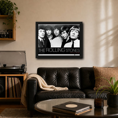 The Rolling Stones Out Of Our Heads Framed or Unframed 30x40cm Music Poster - The Rolling Stones wall art lifestyle wall mockup