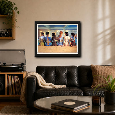 Pink Floyd Back Catalogue Framed or Unframed 30x40cm Music Poster - Pink Floyd wall art lifestyle wall mockup