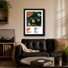 The Beatles Rubber Soul Collector Print Framed or Unframed 30x40cm Music Poster - The Beatles wall art lifestyle wall mockup