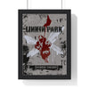 Linkin Park Hybrid Theory Maxi Poster framed in a black frame