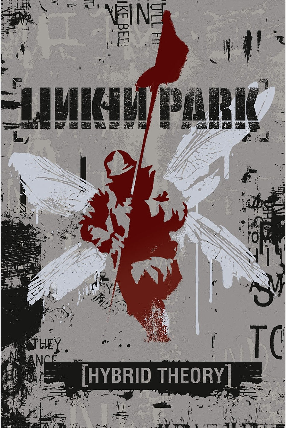 Linkin Park Hybrid Theory Maxi Poster official Pyramid artwork