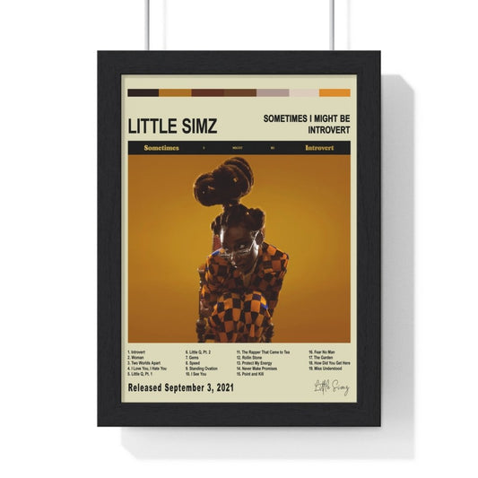 Little Simz - Sometimes I Might Be Introvert Album Cover Poster - Poster Kingz