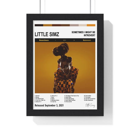 Little Simz - Sometimes I Might Be Introvert Album Cover Poster - Poster Kingz