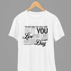Black t-shirt with Live To Fight Another Day Quote Friday Movie /Sweatshirt back view