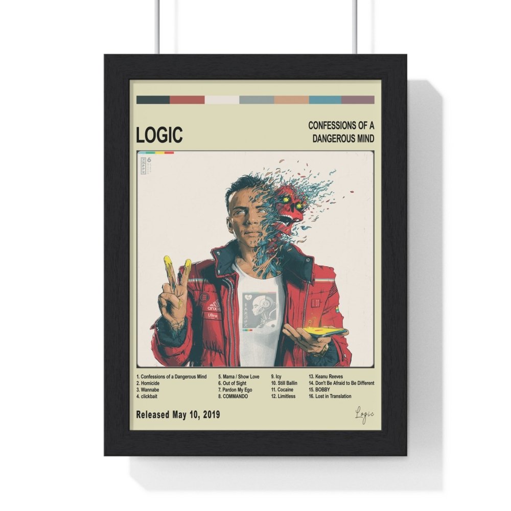 Logic - Album Cover Poster - Poster Kingz