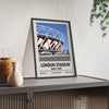 Framed London Stadium West Ham poster